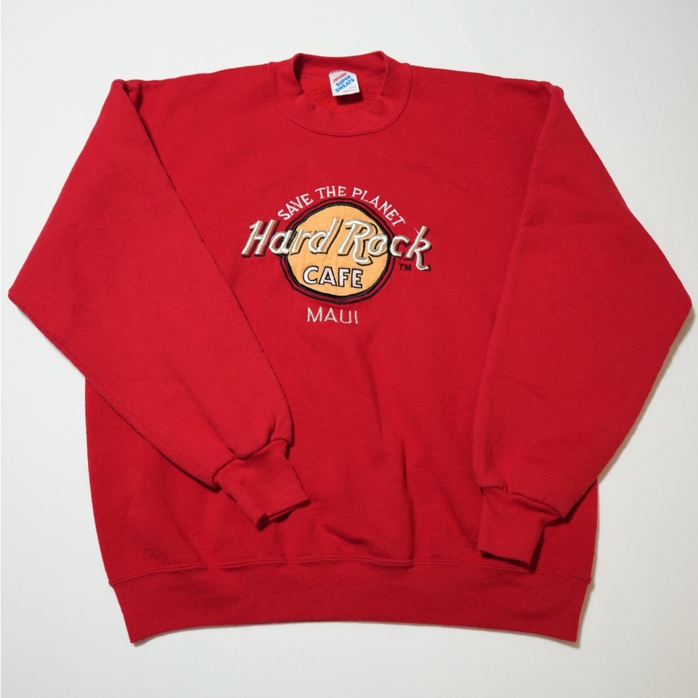 Vintage Hard Rock Cafe Maui Crewneck Sweatshirt